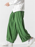 Men‘s Japanese Inspired Loose Corduroy Pants