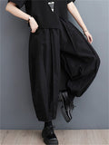 Stylish High-Rise Oversized Pleated Harem Pants for Women