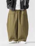 Men's Oversized Warm Thicken Baggy Pants for Winter