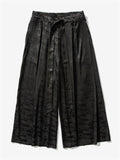 Men's Summer Lace Up Loose Staight-Leg Hakama Pants