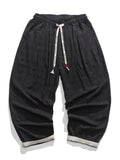 Men's Hip-Hop Plaid 100% Cotton Casual Pants