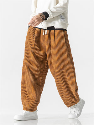 Men's Oversized Warm Corduroy Pants