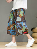 Men's Fashion Printed Casual Large Size Pants