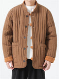 Men's Chinese Style Reversible Cotton-padded Coats