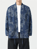 Men's Trendy Mighty Loong Jacquard Denim Jackets