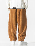 Men's Oversized Warm Corduroy Pants