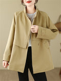 Women's Autumn Winter Hard-wearing Mid-length Jacket