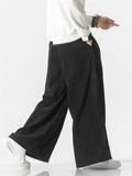 Men's Simple Comfy Large Size Corduroy Trousers