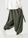 Men's Autumn Winter Baggy Corduroy Harem Pants