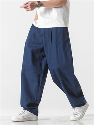 Men's Cozy Cotton Linen Oversized Casual Pants