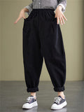 Women's Casual All Match Cozy Cotton Harem Pants