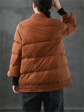 Women's Super Warm White Duck Down Coats for Winter