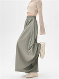 Oversized Cozy High-Rise Wide Leg Pants for Women