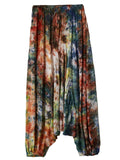 Ethnic Style Colorful Tie-Dye Nepalese Baggy Pants for Men