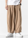 Men's Baggy Drawstring Lantern Pants