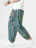 Men's Bohemian Style Print Summer Oversized Lantern Pants