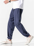 Men's Trendy Simple Pure Color Drawstring Pants