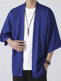 Ice Silk Zen Clothing Oversize Loose Shirts For Men