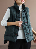 Women's Winter Warm White Duck Down Vest