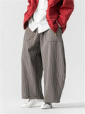 Men's Oversized Warm Thicken Baggy Pants for Winter