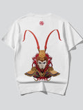 Men's Chinese Style Sun Wukong Embroidery Shirts