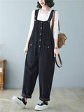 Women's Cute Square Neck Patch Pocket Corduroy Overalls