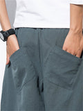 Ultra Light Linen Drawstring Casual Pants for Men