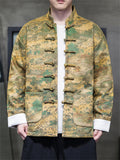 Male ''Along the River During the Qingming Festival'' Printed Jackets