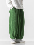 Men‘s Japanese Inspired Loose Corduroy Pants