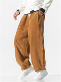 Men's Oversized Warm Corduroy Pants