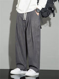 Men's Trendy Streetwear Solid Color Relaxed Pants