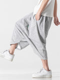 Loose Comfy Wide Leg Japanese High Street Pants for Men