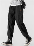 Men's High Street Style Casual Ankle Tied Cargo Pants