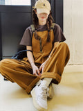 Female Korean Style Casual Popular Cargo Jumpsuits