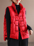 Women's Winter Warm White Duck Down Vest