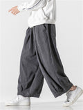 Men‘s Japanese Inspired Loose Corduroy Pants