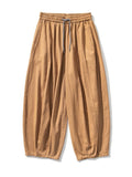 Men's Casual Plus Size Wide Leg Cotton Pants