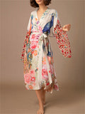 Women's Seaside Holiday Sun Protection Kimono Robe