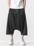 Loose Comfy Wide Leg Japanese High Street Pants for Men