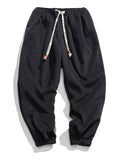 Men's Japanese Winter Thickened Warm Woolen Pants