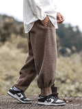 Men's Warm Fashion Wool Pants for Winter