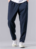 Comfort Elastic Waist Casual Pants For Men