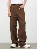 Men's Semi-Elastic Waist Fashion Casual Durable Pants