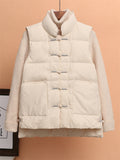 Women's Winter Warm White Duck Down Vest