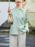 Chinese Style Paisley Jacquard Jacket for Ladies