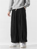 Men‘s Japanese Inspired Loose Corduroy Pants