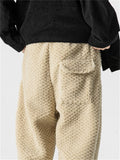 Men's Faux Woolen Warm Fluffy Pants for Cold Winter