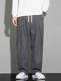 Men's Trendy Streetwear Solid Color Relaxed Pants