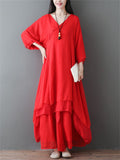 Women's Comfy Zen Style Flowy Linen Outfits