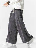 Men's Simple Comfy Large Size Corduroy Trousers